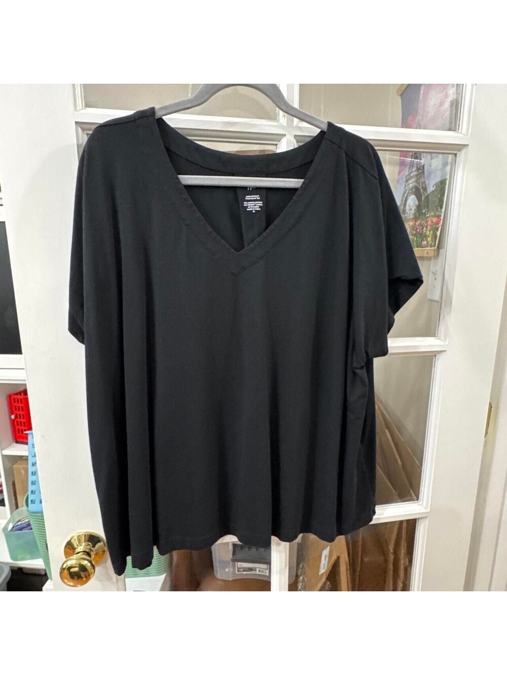 J. Jill Luxe Supima Pleat-Back Tee
